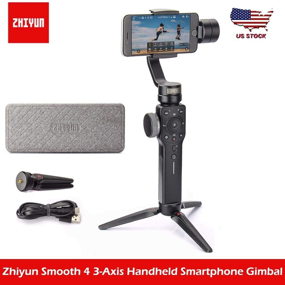 Zhiyun Smooth 4 Handheld 3-Axis Mobilephone Gimbal Stabilizer for iPhone Android