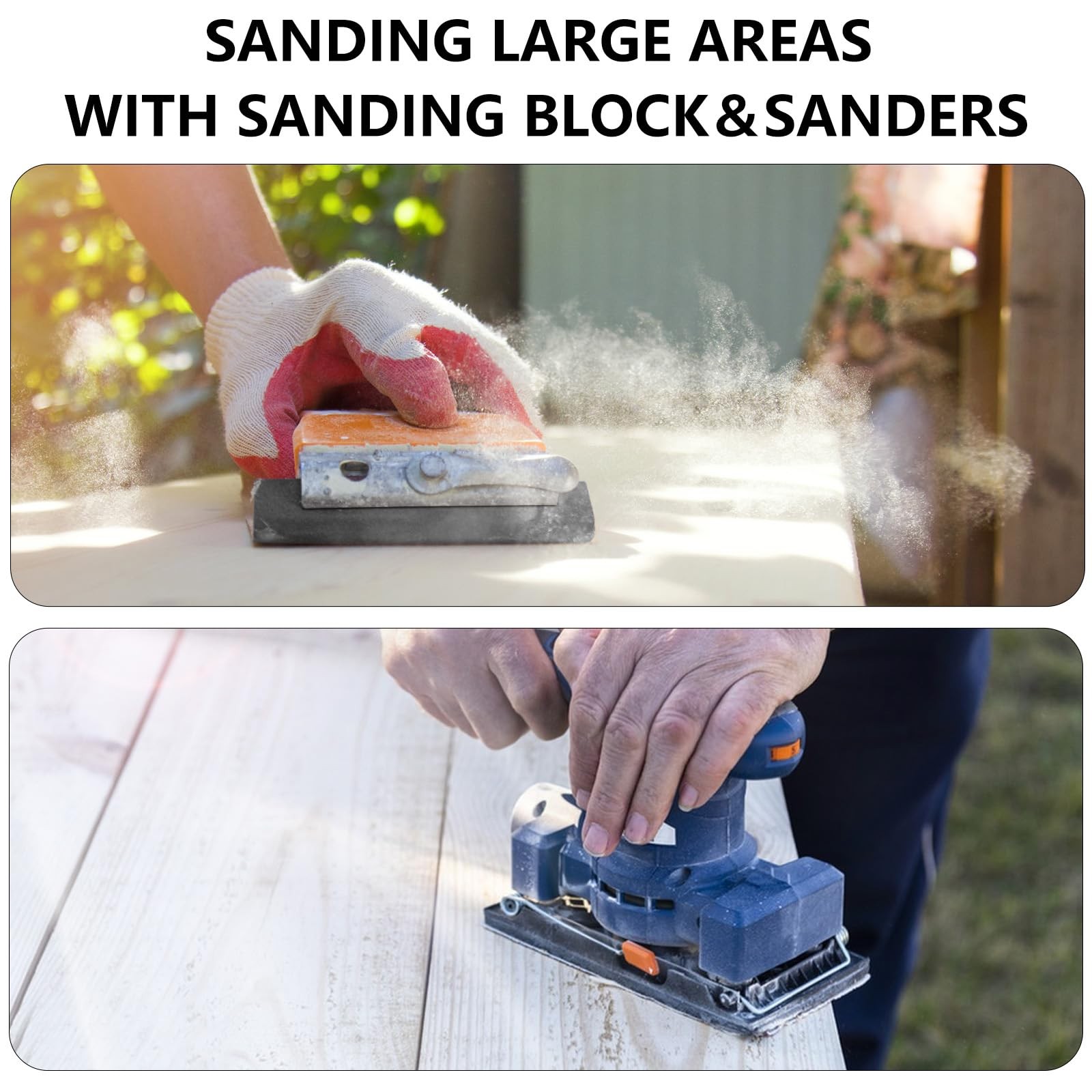 Shineboc 7000 Grit Sandpaper, 9 x 11 Inch Wet Dry Sand Paper Hand Abrasive Sa...