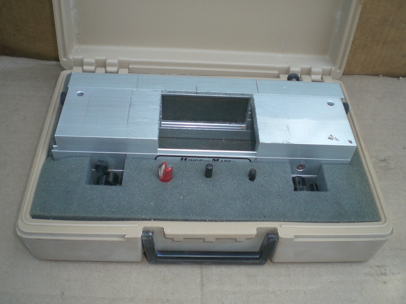 Hinge-Mate HM-1100 Door Hinge Template Jig Precision Tools Inc USA