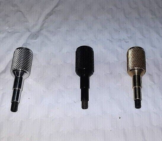 NEW HANDLES CHOOSE BRASS BLACK or ALUMINUM for Crosman 22XX 13XX Threaded Probes
