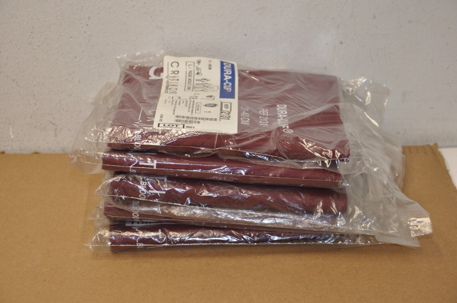 Lot of 8 Critikon 2131 DURA-CUF Large Adult 31-40cm Blood Pressure Cuff
