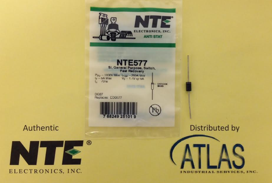 NTE NTE577 R-SI 1000V 5AMP 70NS ***AUTHORIZED NTE ELECTRONICS DISTRIBUTOR***