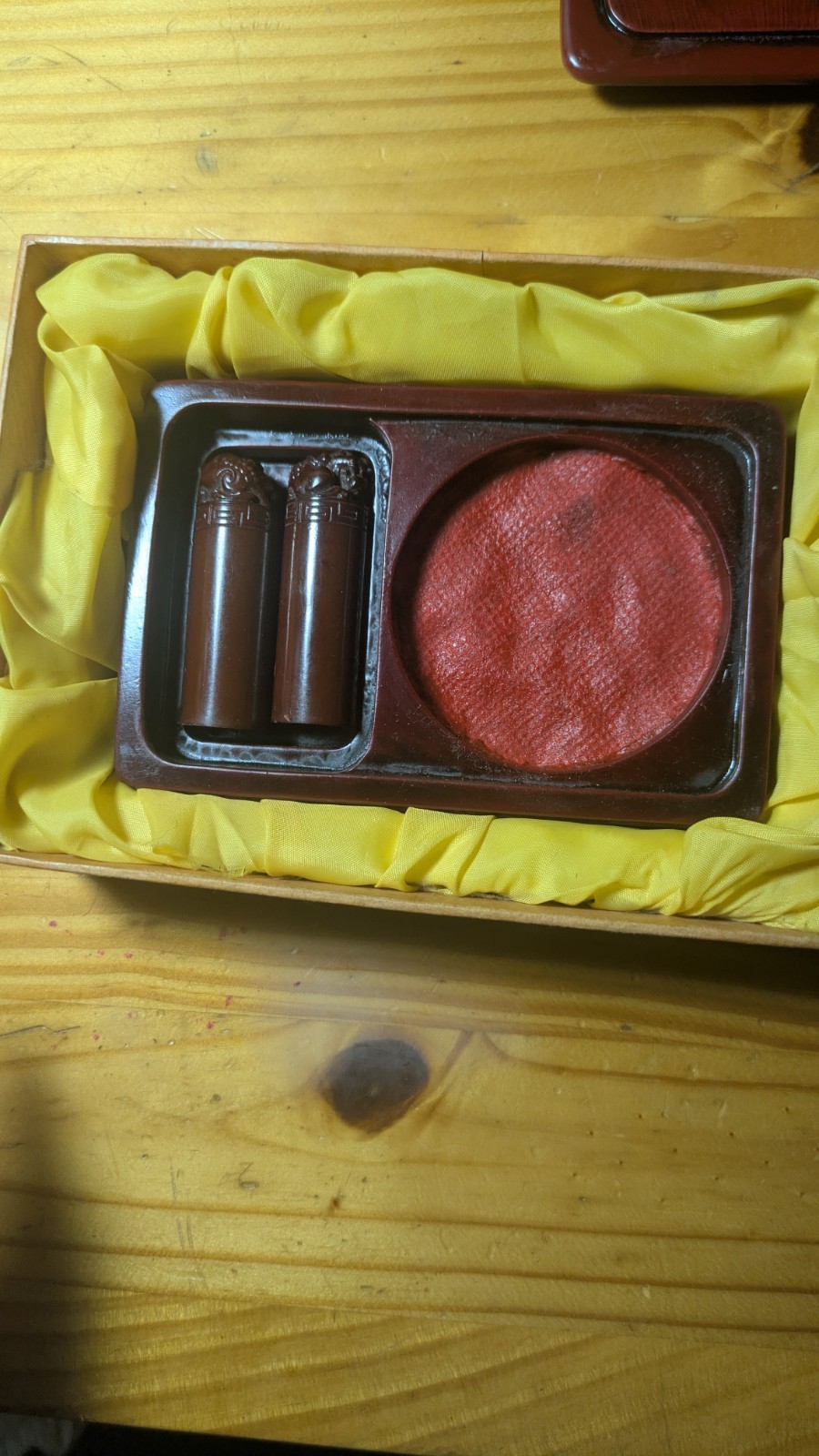 Oriental Stamp Box