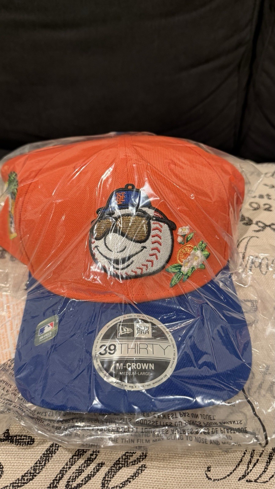 New York Mets New Era 2026 Spring Training M-Crown 39THIRTY Hat Cap Mr Met M/L