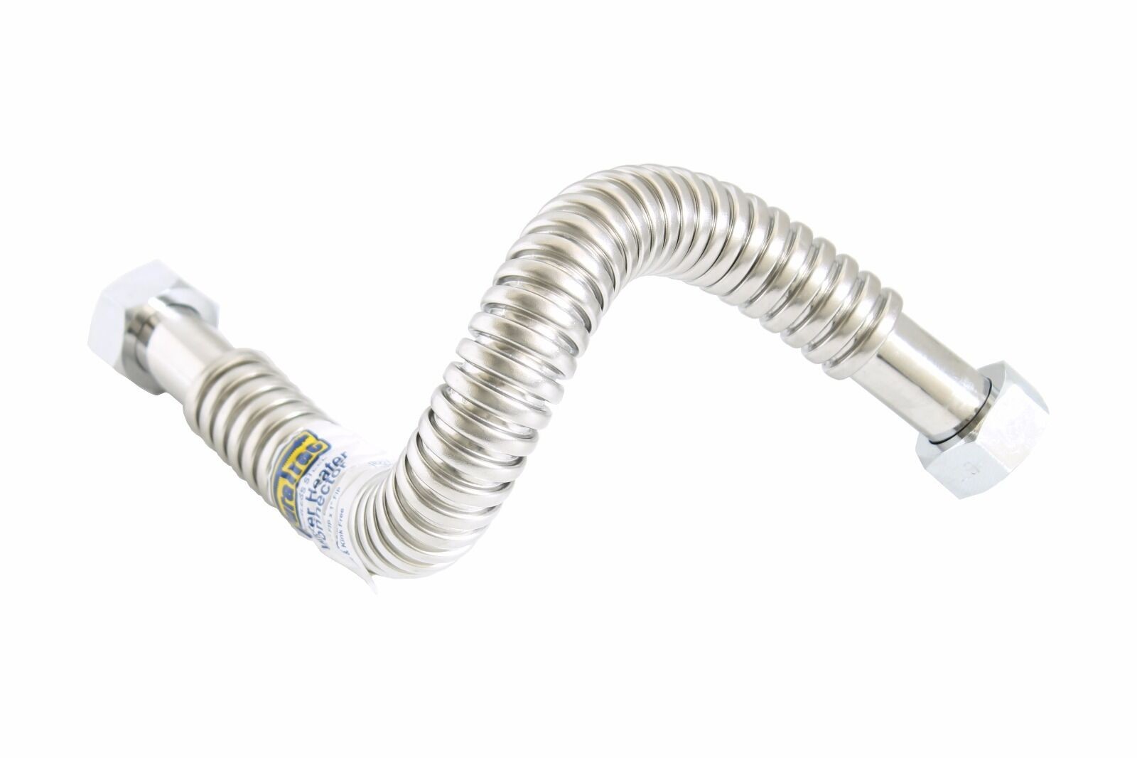 1" x 18" stainless steel water flex for water heater water softener