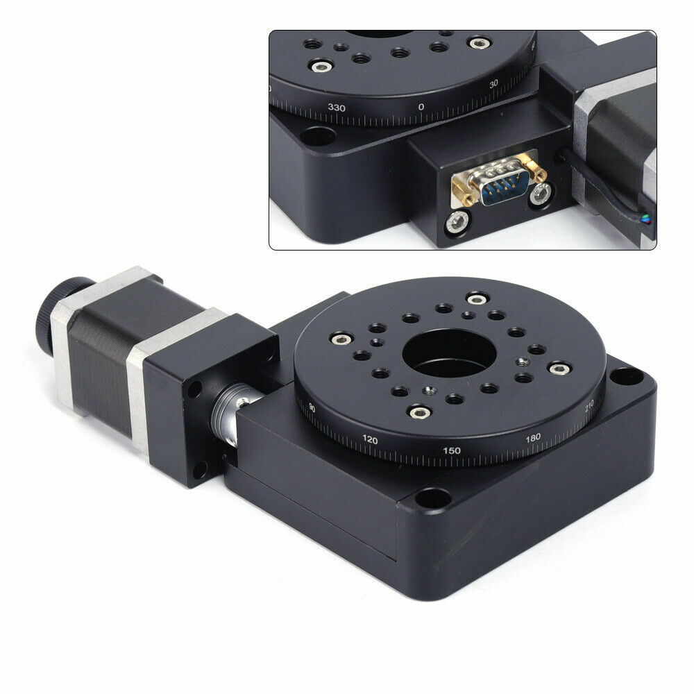 360° Motorized Rotary Stage Electric Rotating PlatFitm Optical Motorized Stage