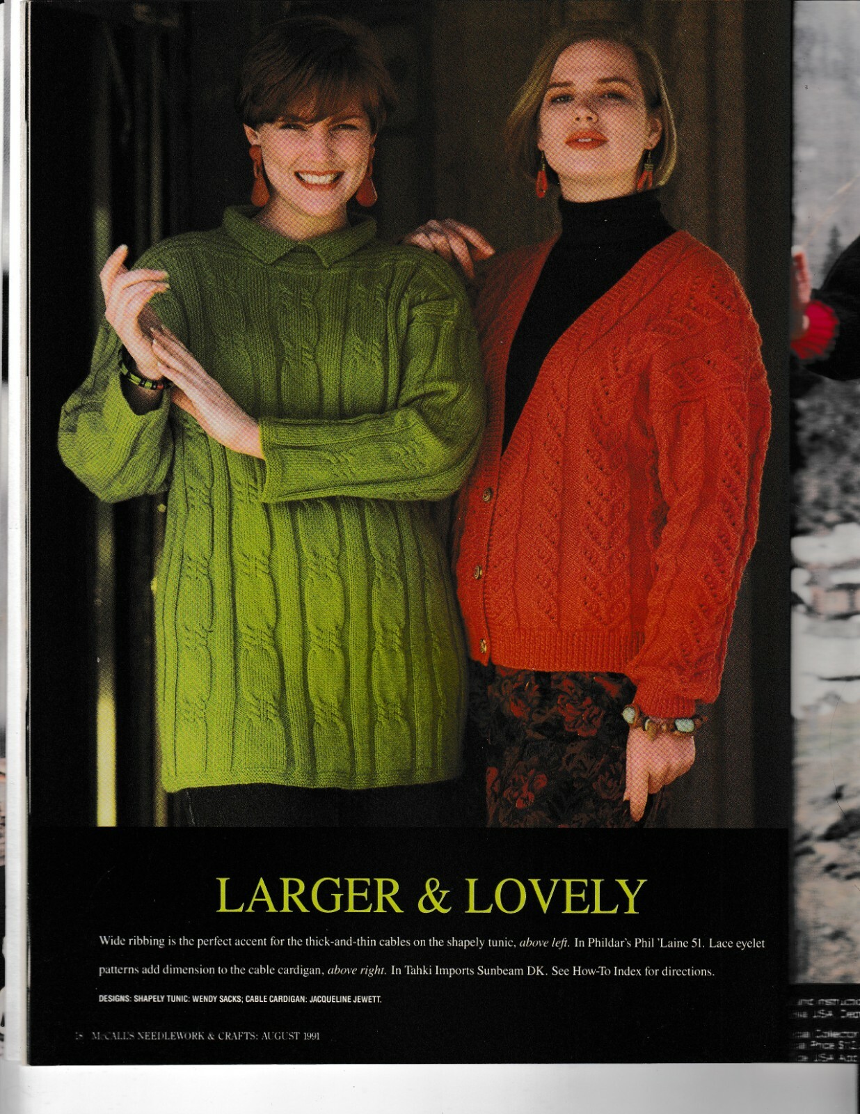 McCall's Needlework & Crafts Magazine | August 1991