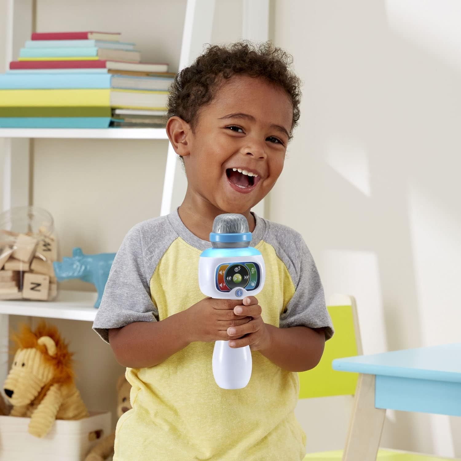 VTech Sing It Out Karaoke Microphone Bluetooth Wireless Technology White *NEW*
