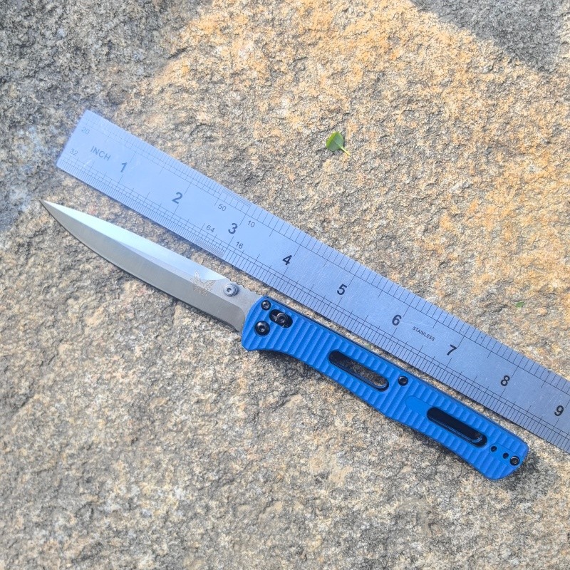 8.7" 417 S30V Blade Fiberglass Handle Tactical Outdoor Pocket Folding Knife Edc
