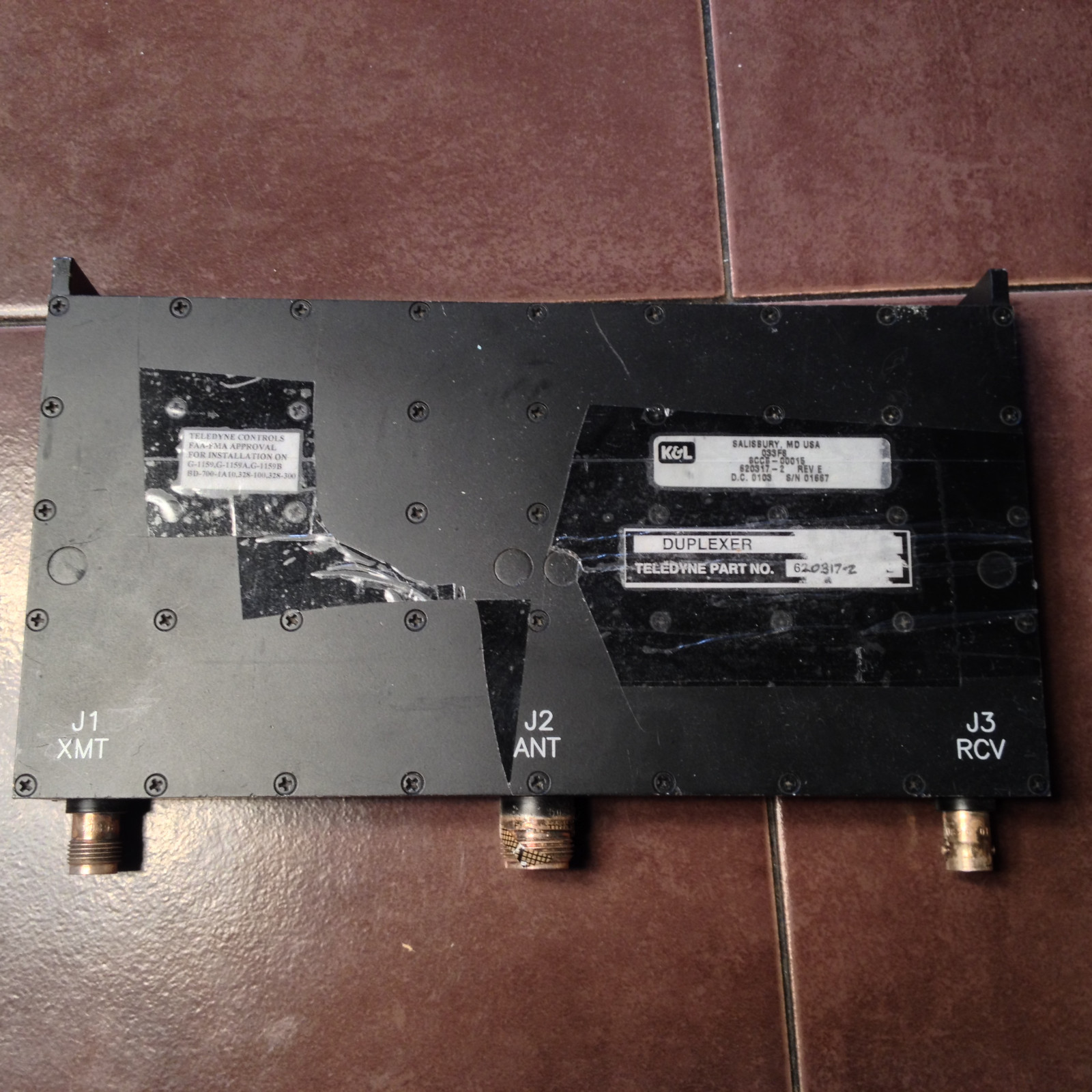 Teledyne Duplexer 620317-2.