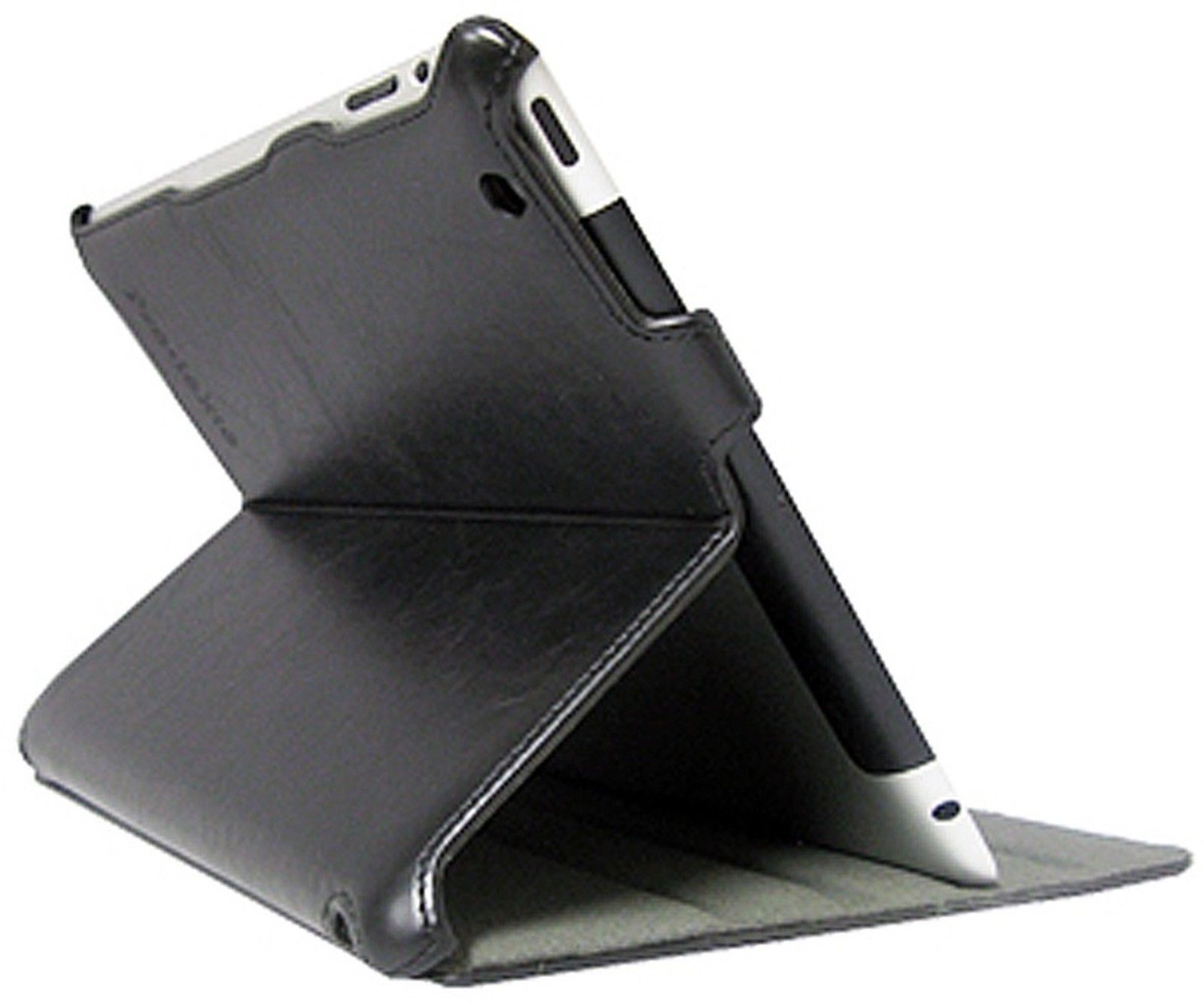 Leather Stand Protective Case Cover for Apple iPad 2 3 4 Protector Cool Black