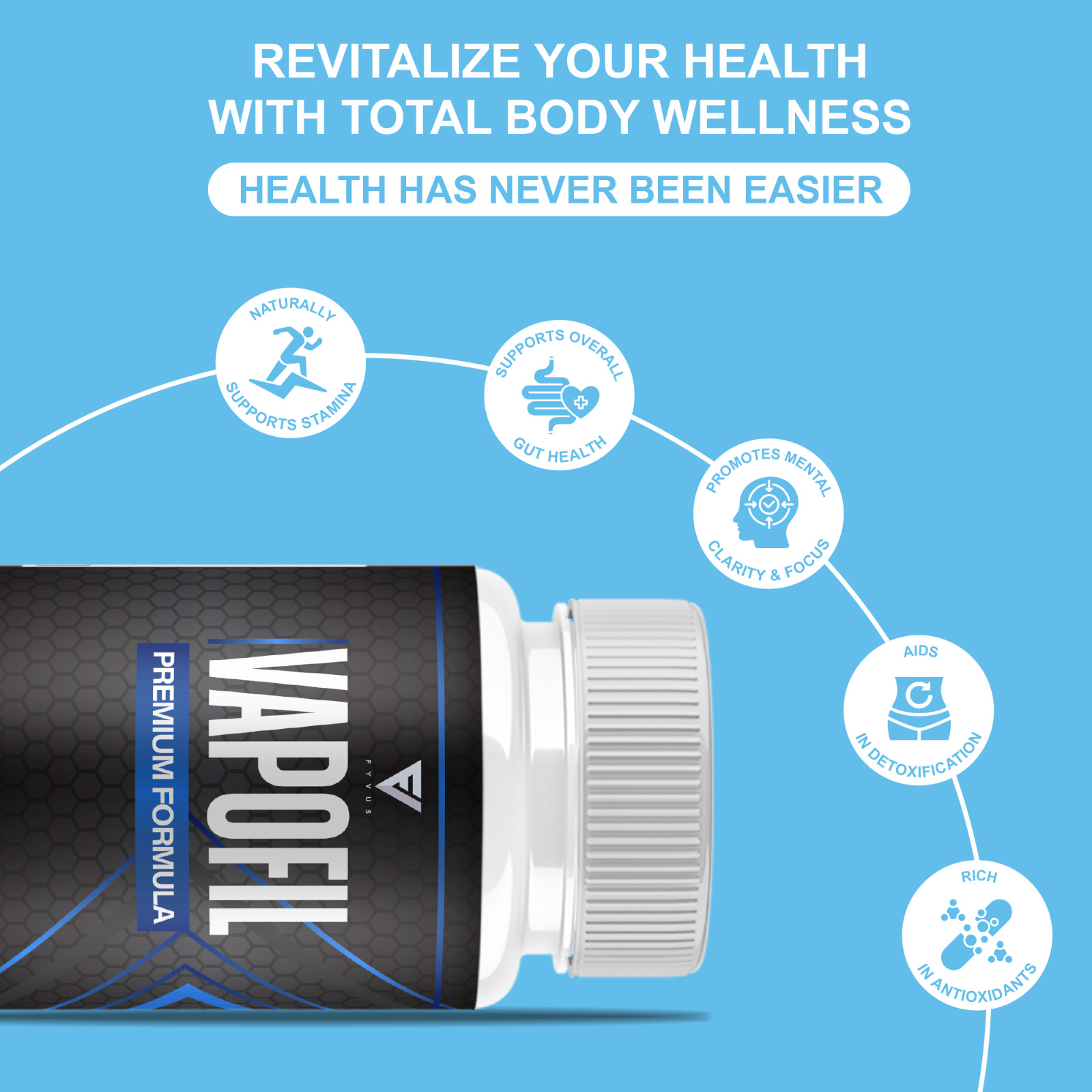 Vapofil Premium Performance Supplement, Vapofill Pills (60 Capsules)