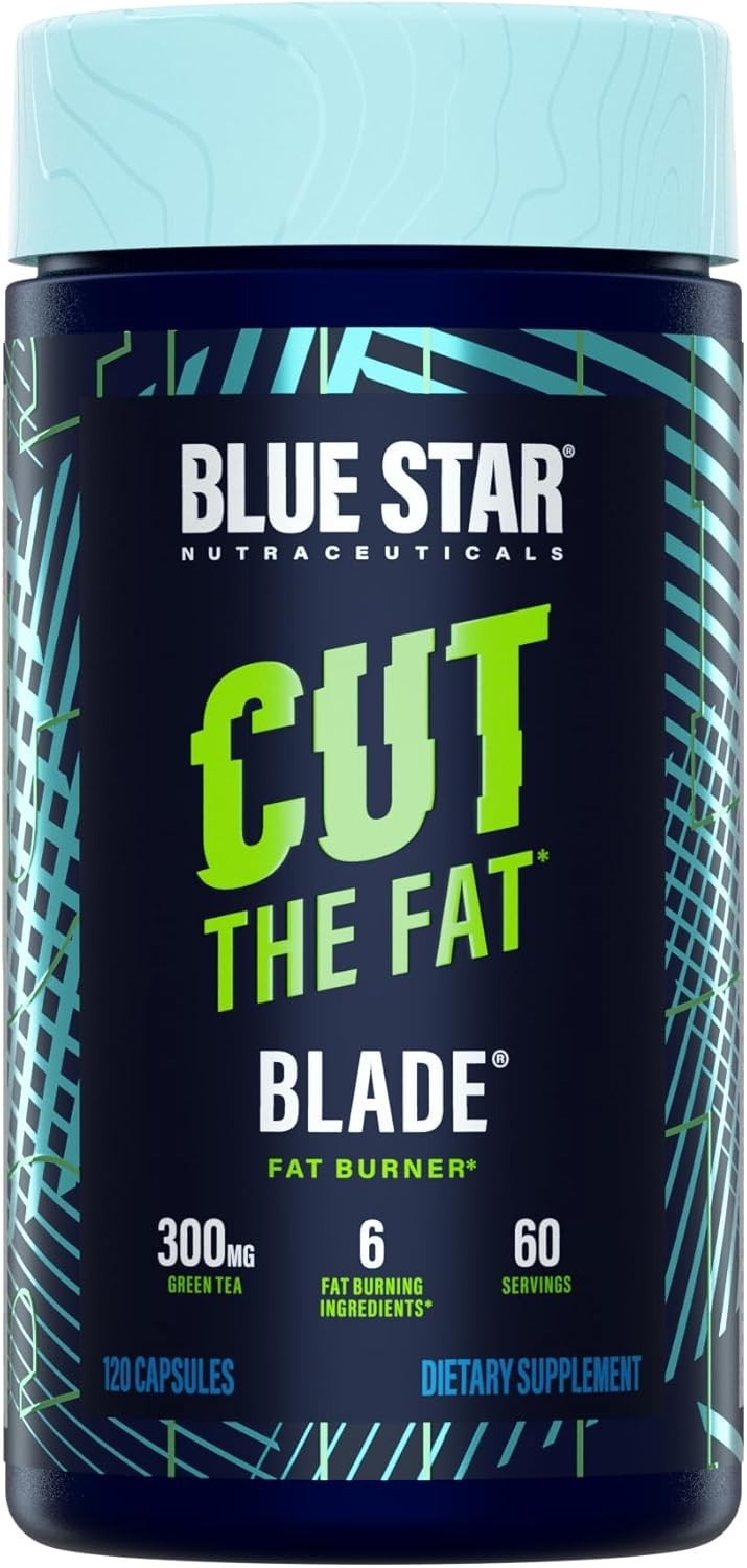 Blue Star Nutraceuticals Blade Thermogenic Fat Burner 120 Veggie Capsules