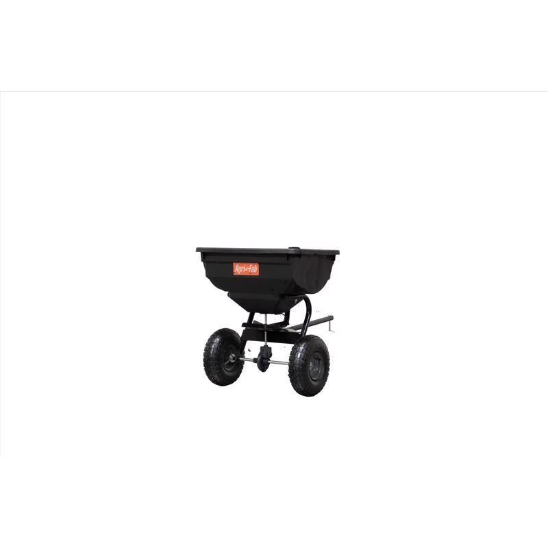 Agri-Fab 120 in. W Tow Behind Spreader For Fertilizer/Ice Melt/Seed 85 lb. cap.