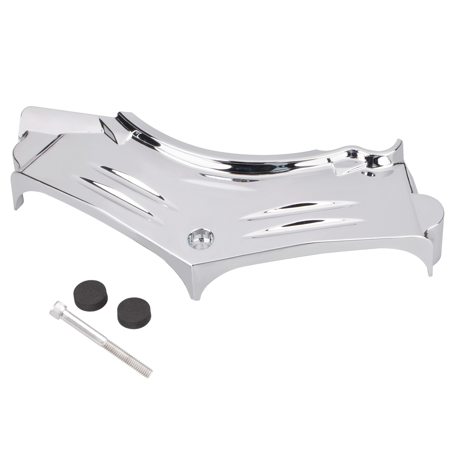 Chrome Cylinder Base Cover Fit For Harley Softail FXSTD Electra Glide FLHTC FLHT