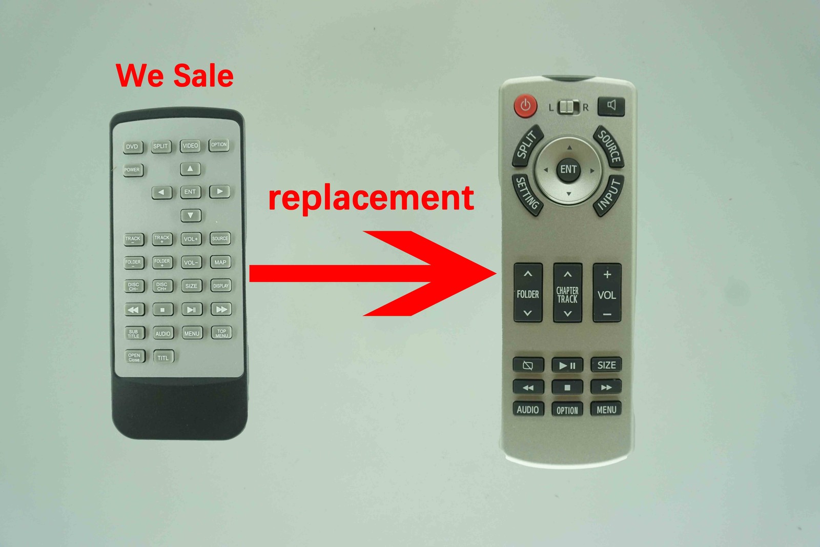 Remote Control Compatible For 2011-2014 Toyota Sienna Car Rear Video DVD System