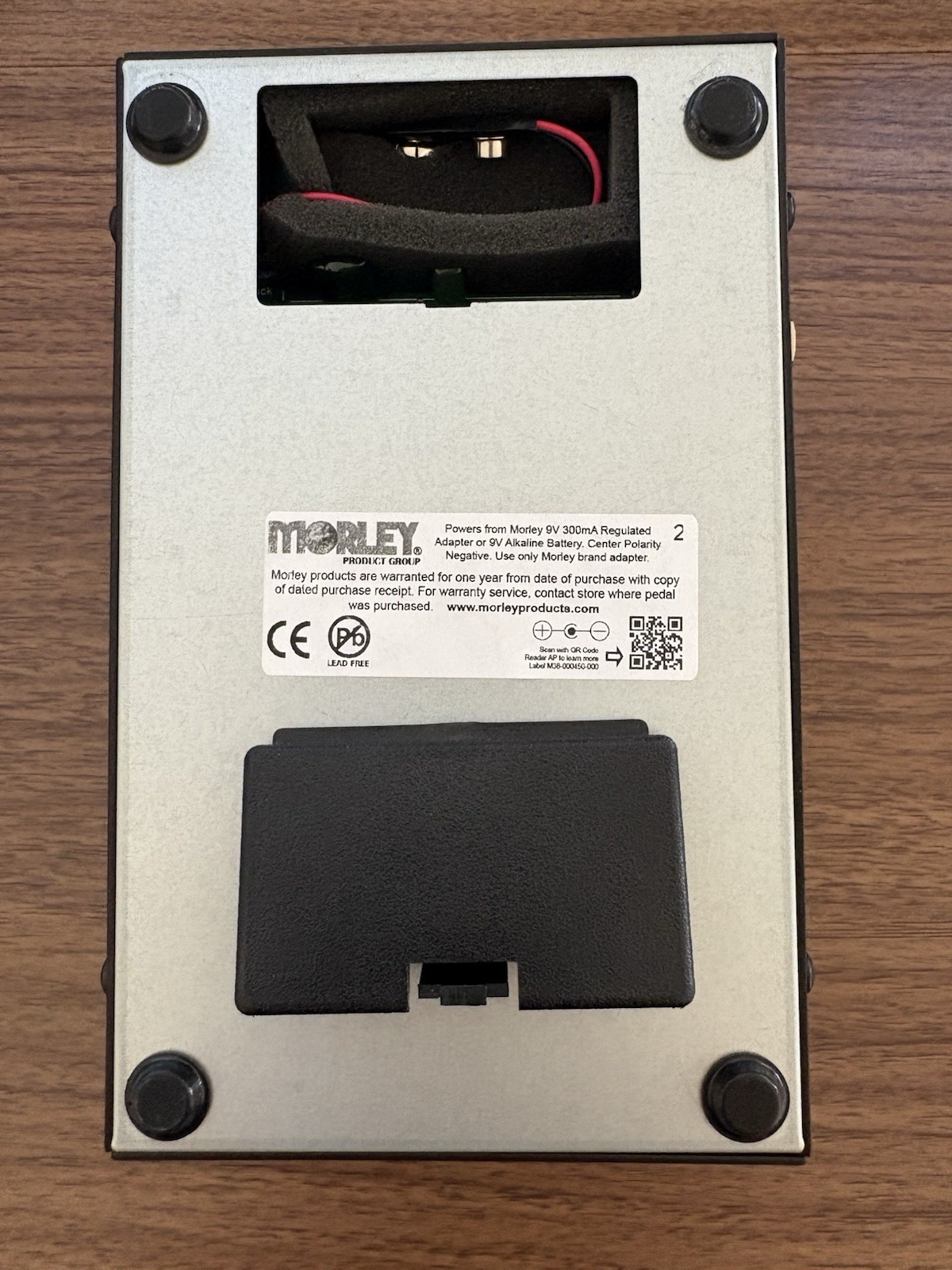 Morley Mini Classic Switchless Wah Effects Pedal