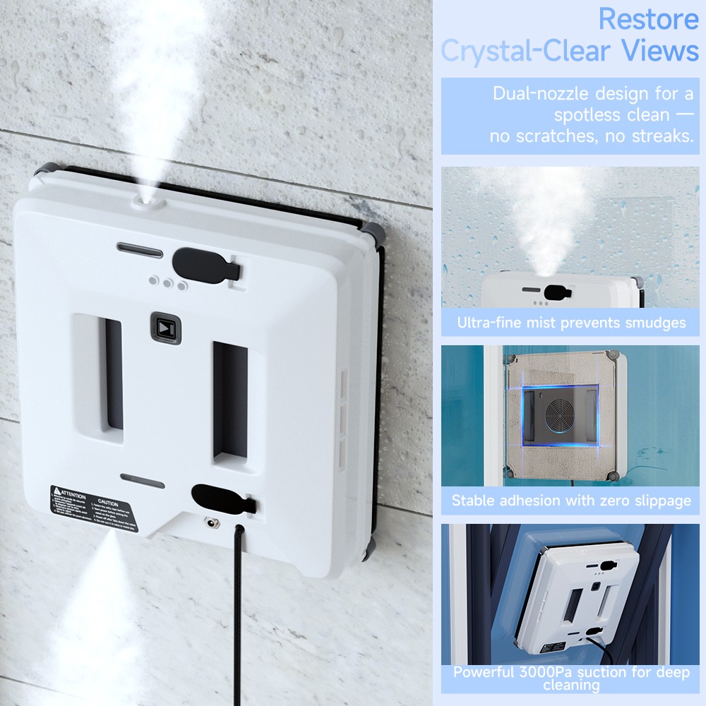 Mini vacuum robot Window cleaning robot Window robot Intelligent planning