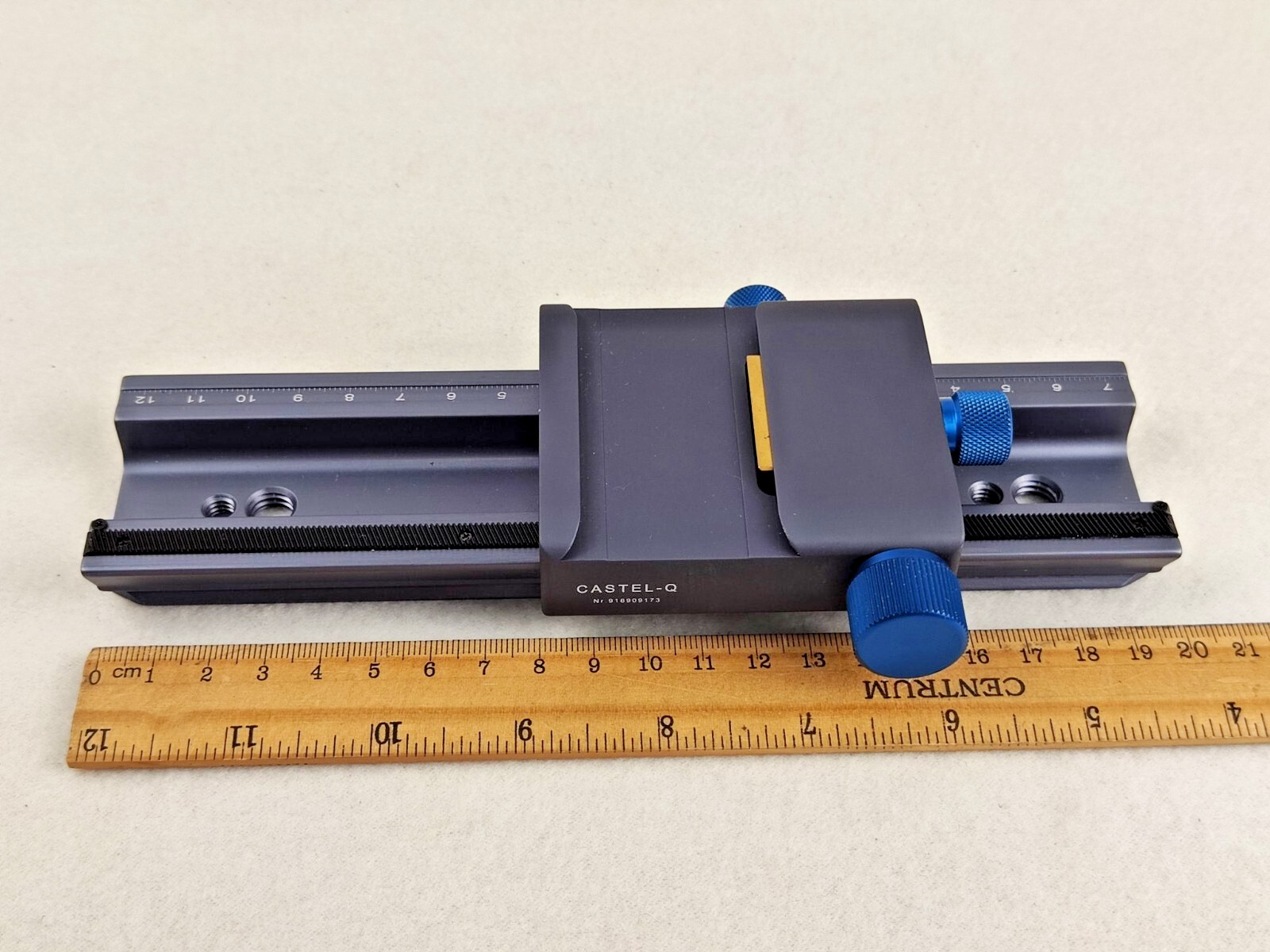 NOVOFLEX Q System Focusing Rail Rack with Quick Release Base (Castel-Q)