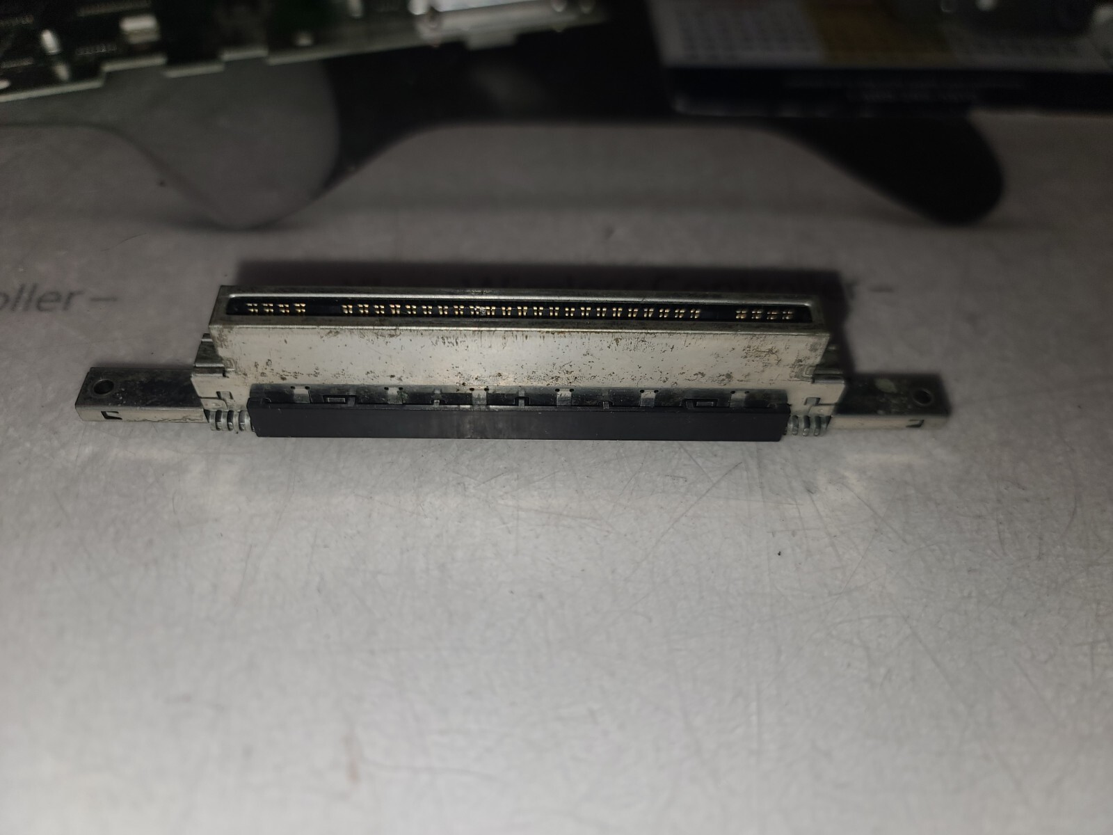 Nintendo SNES or Super Famicom MB Cartridge Slot ONLY-^Metal Wear^-Good-READ