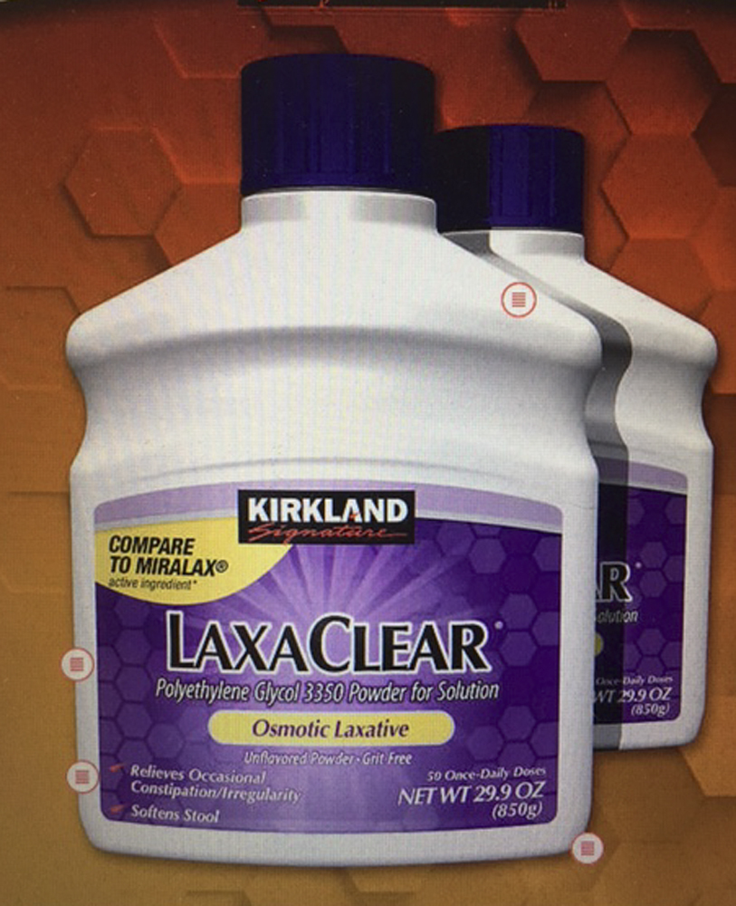 2x-Miralax💩(Generic)💩Polyethylene Glycol💩 59.8 ozs💩100 doses💩Free SHIP!💩💩