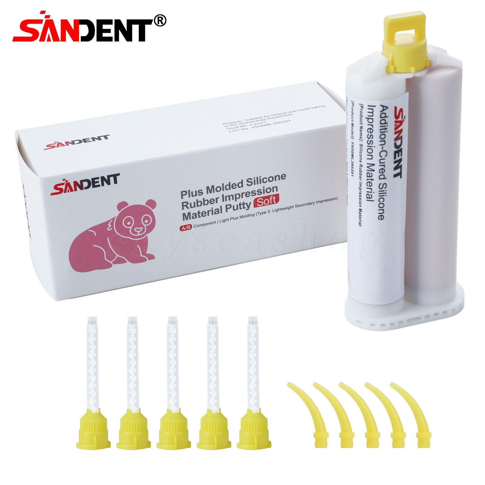 LIGHT BODY FAST SET VPS PVS Dental Impression Material 50ML Cartridges USA