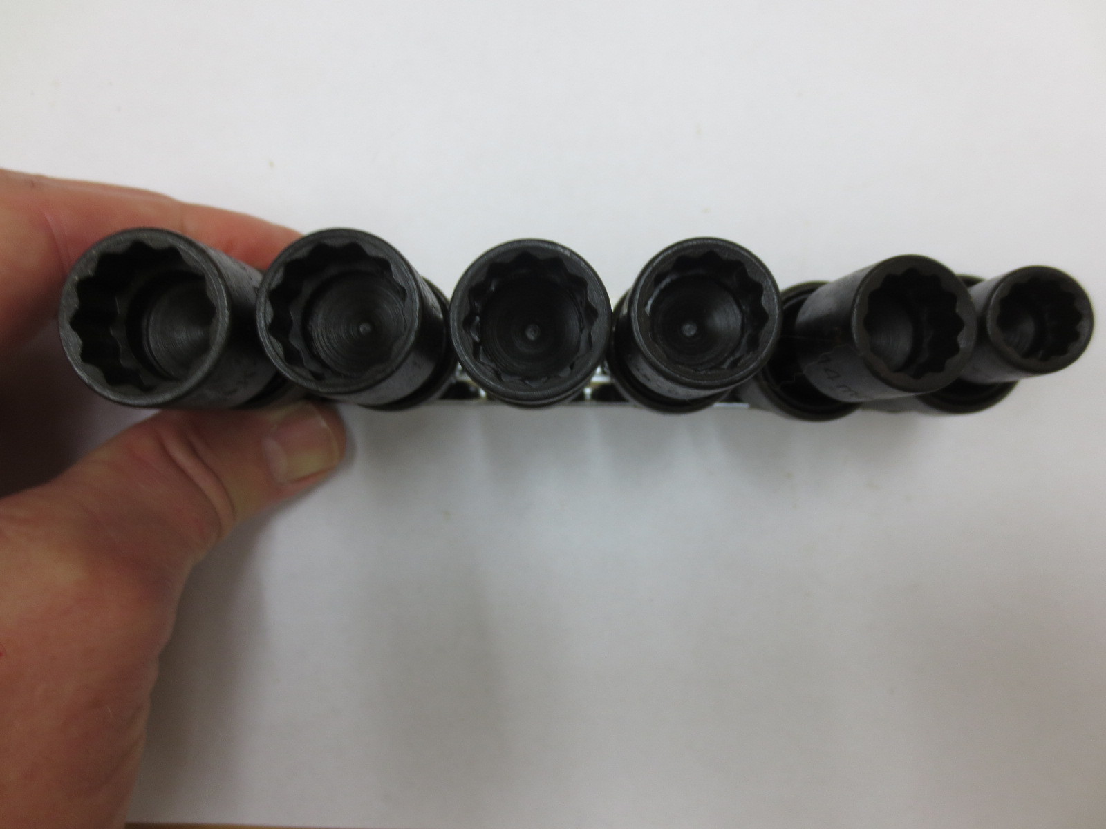 SK IS3806MU-12, 6 pc., 3/8" drive, Universal Joint Metric Socket Set-USA Made!