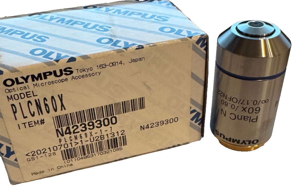 OLYMPUS PLAN C 60X /0.80, UIS 2, MICROSCOPE OBJECTIVE