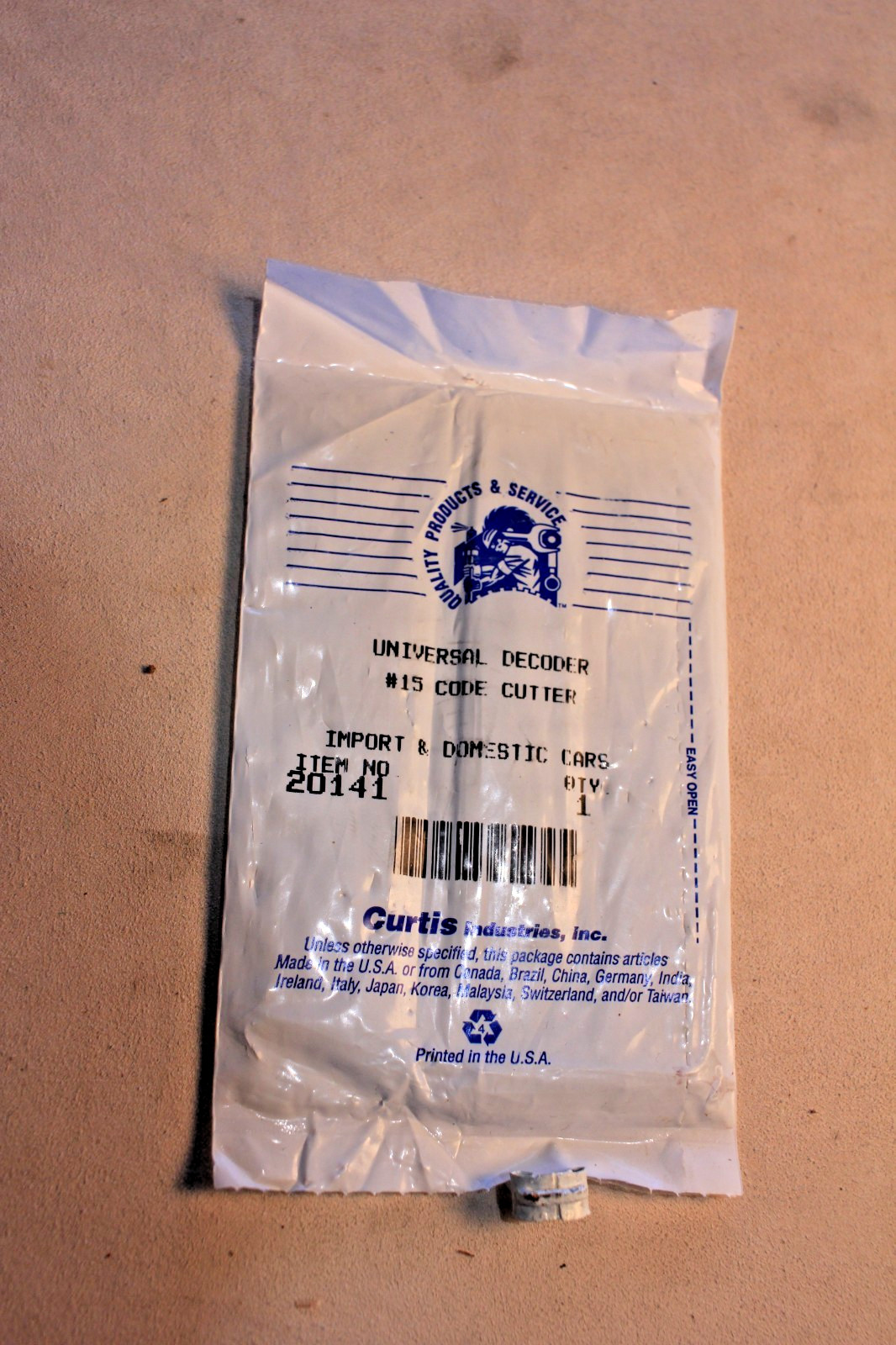 NEW N.O.S Curtis Key Decoder 20141 Decodes TOY50 TOY7 TOY6 DM3 GM3 GM4 GM5 CHRY4