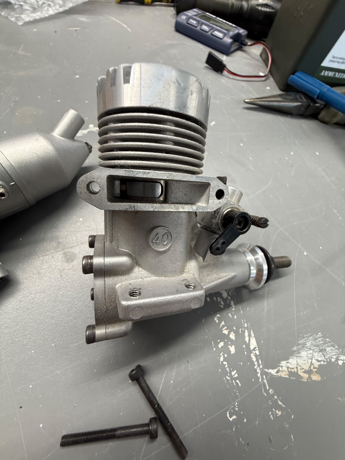 OS Engine MAX 40 FP RC w/Muffler