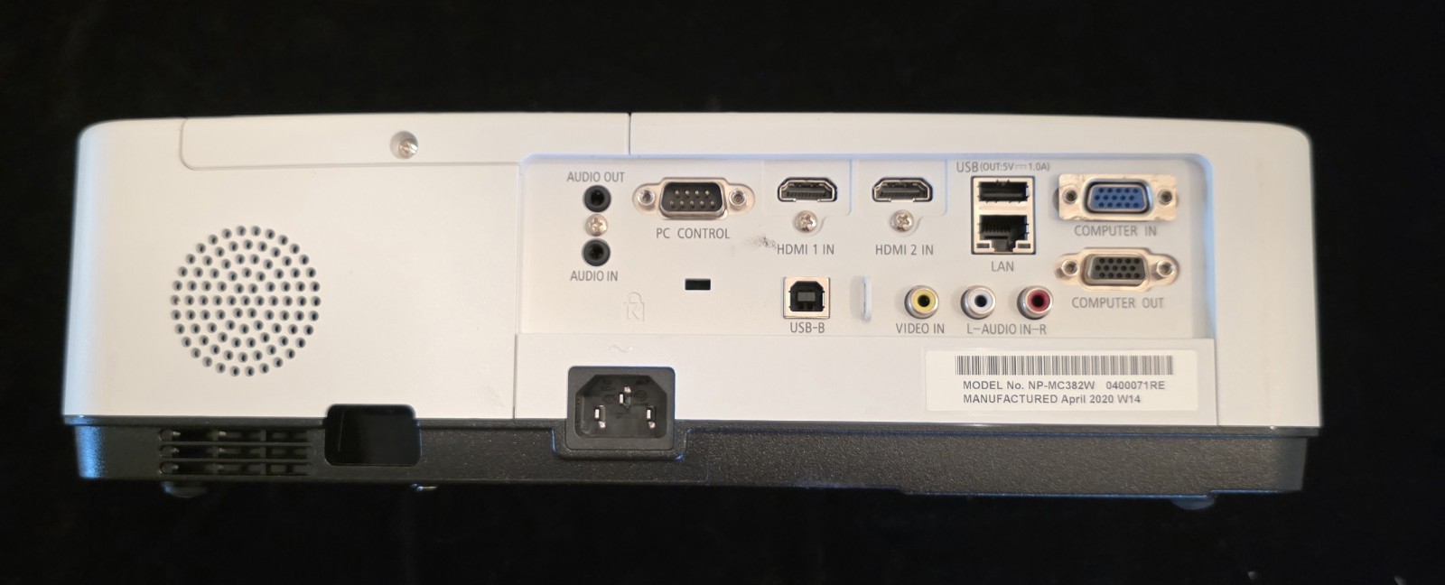 NEC MC382W 3LCD Projector #19