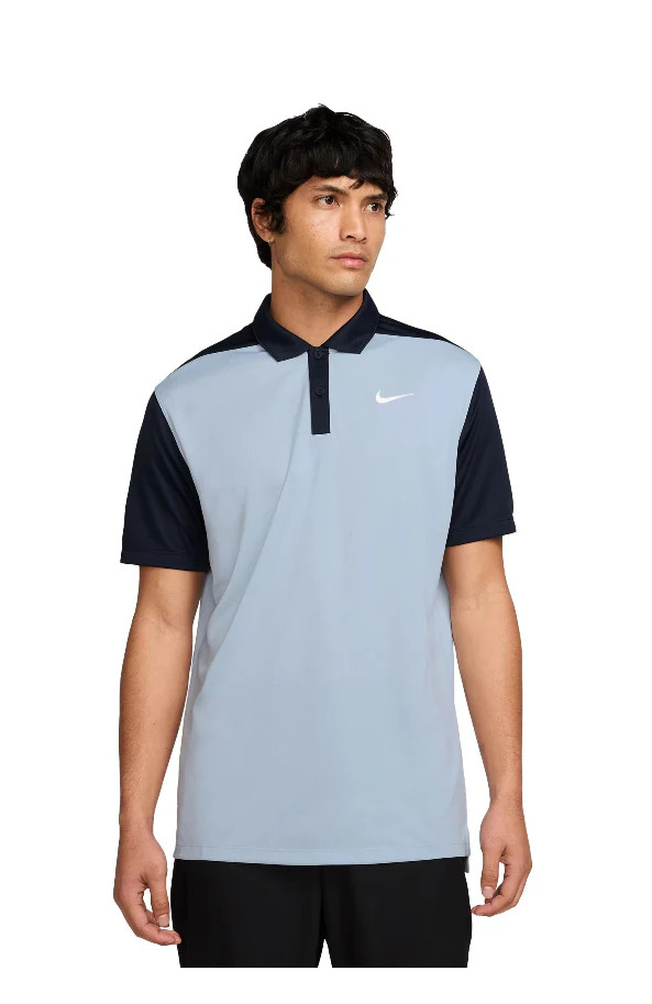 Nike Tour Men's Dri-FIT Victory + Golf Polo HM5637 440 Light Armory / Blue