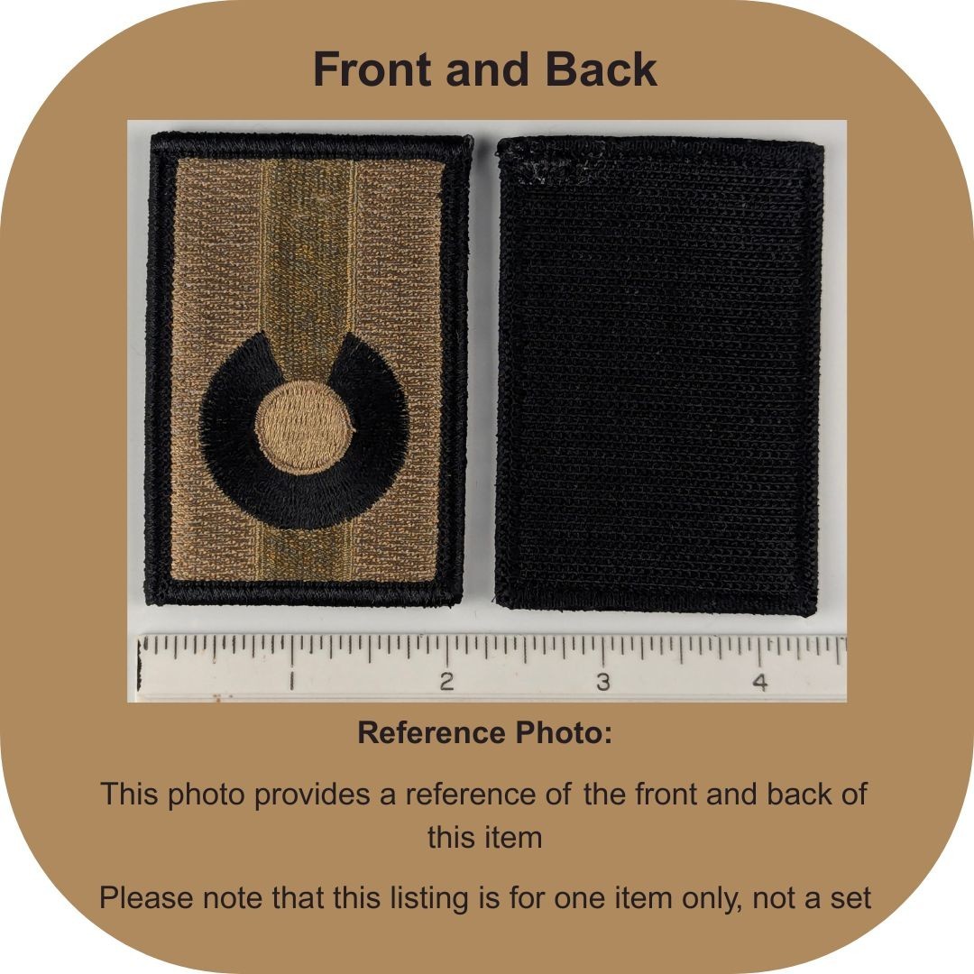 Colorado State Flag Patch - Subdued Coyote Brown OCP - Hook Fastener Patch