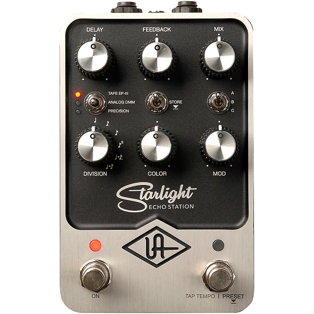 Universal Audio Starlight Echo Station Effects Pedal Black LN