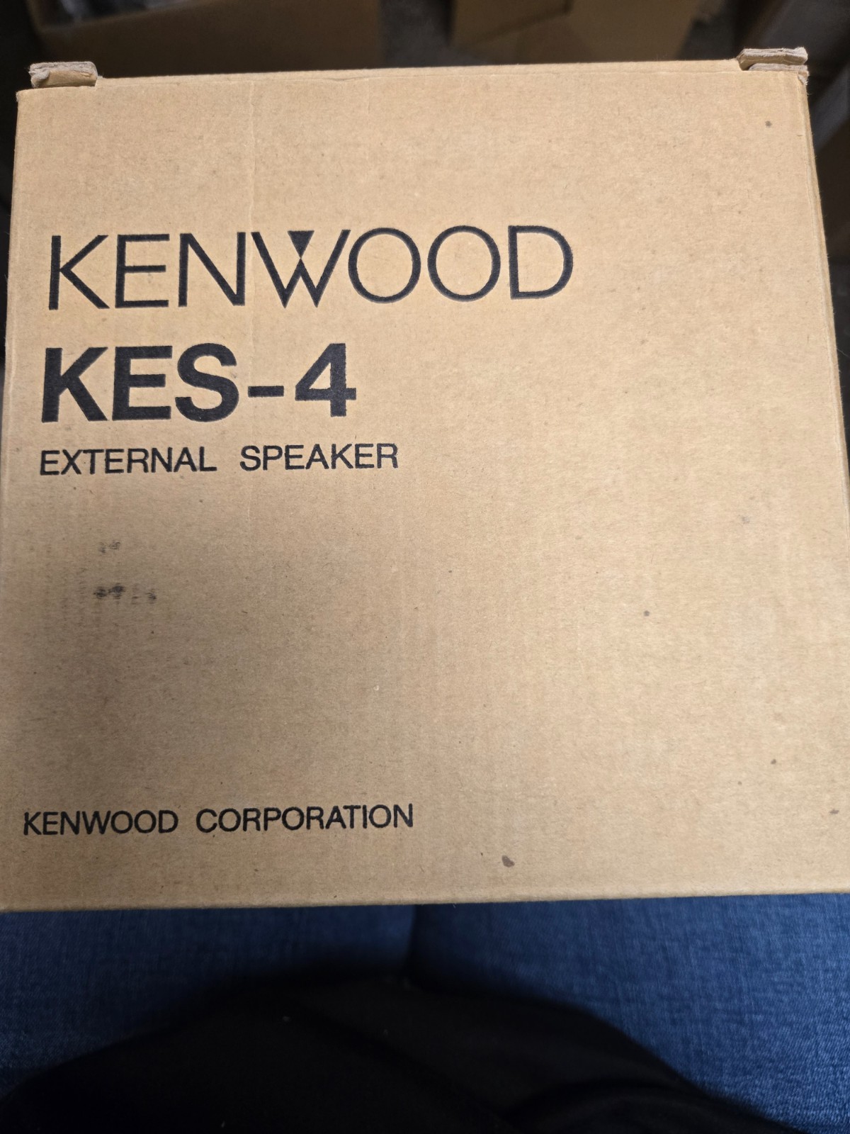Kenwood KES-4 External Mobile Radio Speaker