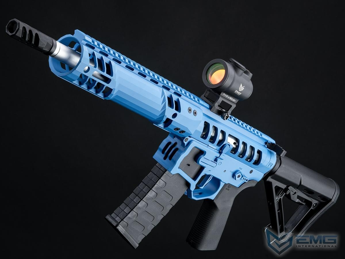 NEW EMG F1 UDR-15 Skeleton AR-15 eSilverEdge Airsoft AEG w/ C7M MLOK Handguard