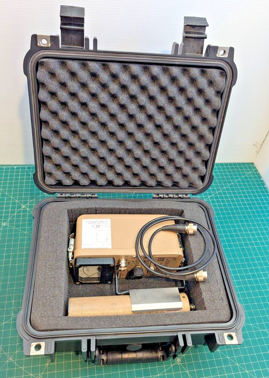 NORM Meter Ludlum Model 3 + 44-2 Case 2026 CALIBRATION! 1yr guarantee
