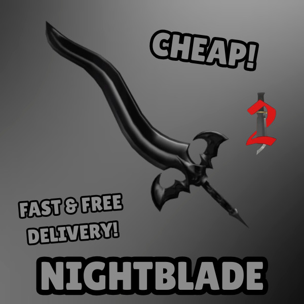 🌑 MM2 NIGHTBLADE | SHADOW ITEM PACK GODLY KNIFE | CHEAP MM2 GODLY 🌑