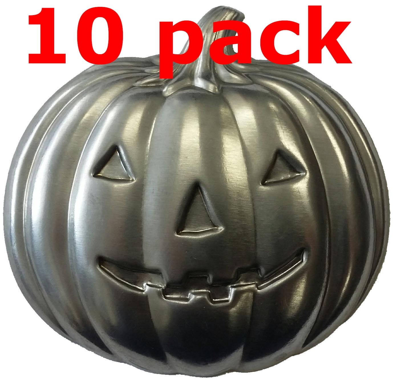 Metal Stampings Pumpkin Carved JackO Lantern Halloween STEEL .020" Thickness M58