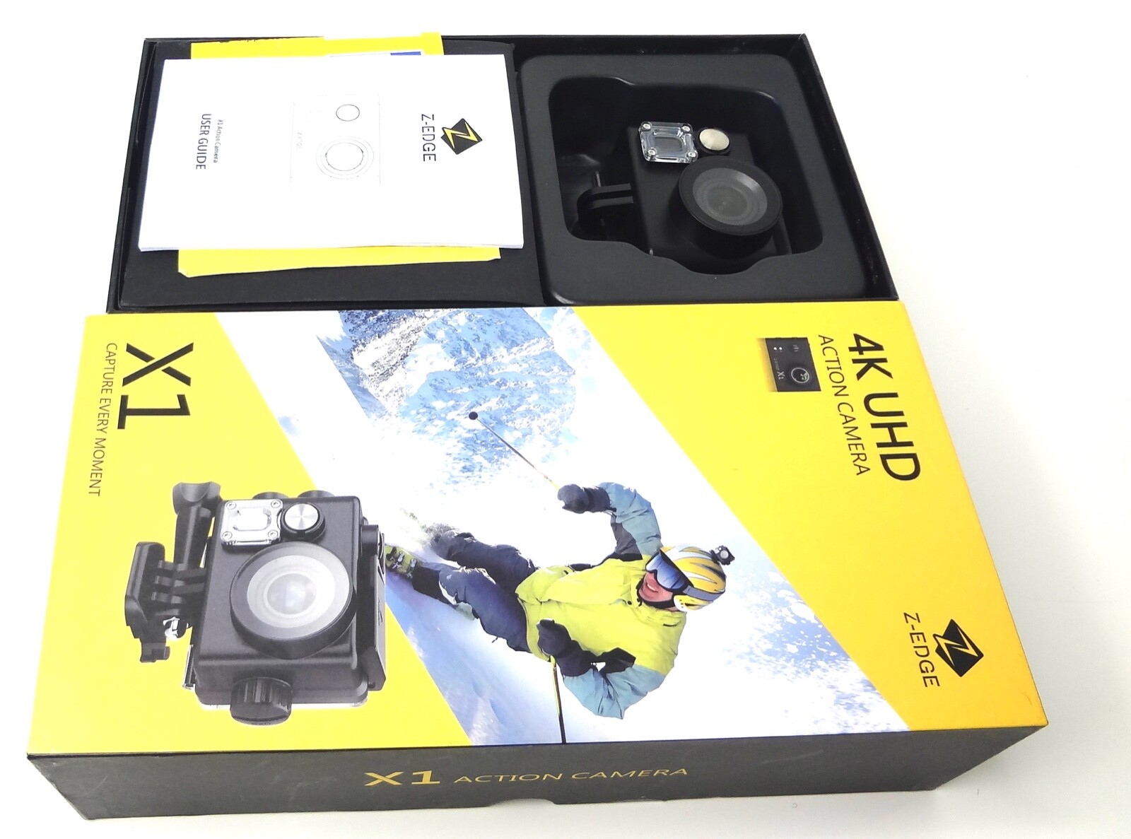 Camera 4K UHD Z-Edge X1 WaterProof . NEW . SUPERB . BOXED . SUPER . NEW (RARE)