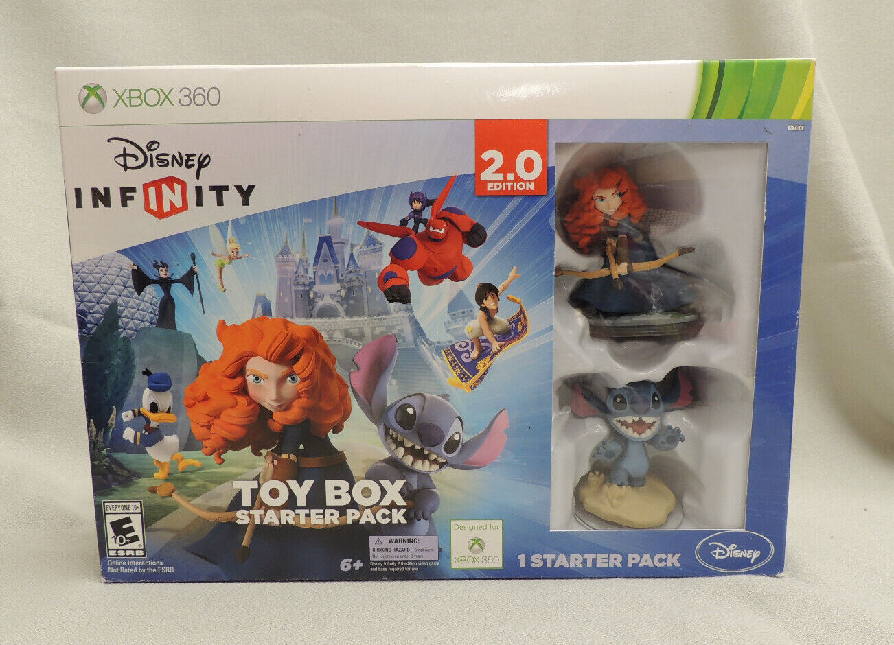 Xbox 360 Disney Infinity 2.0 Edition Toy Box Starter Pack, SEALED & open boxes