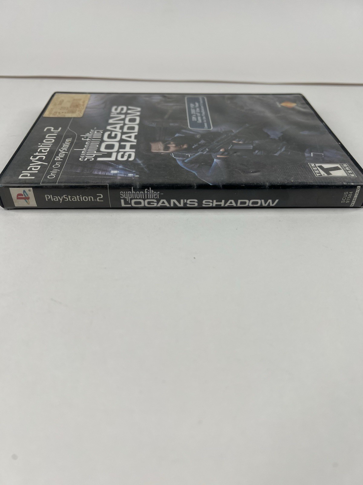 Syphon Filter Logan's Shadow - Sony PS2 - CASE & MANUAL ONLY (NO GAME)