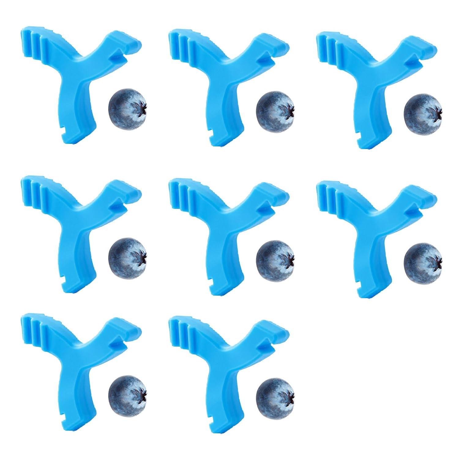 Aligner Chew,8Pcs Y-Shaped Chew for Invialign Aligner,Hardness 45°Silicone Ortho