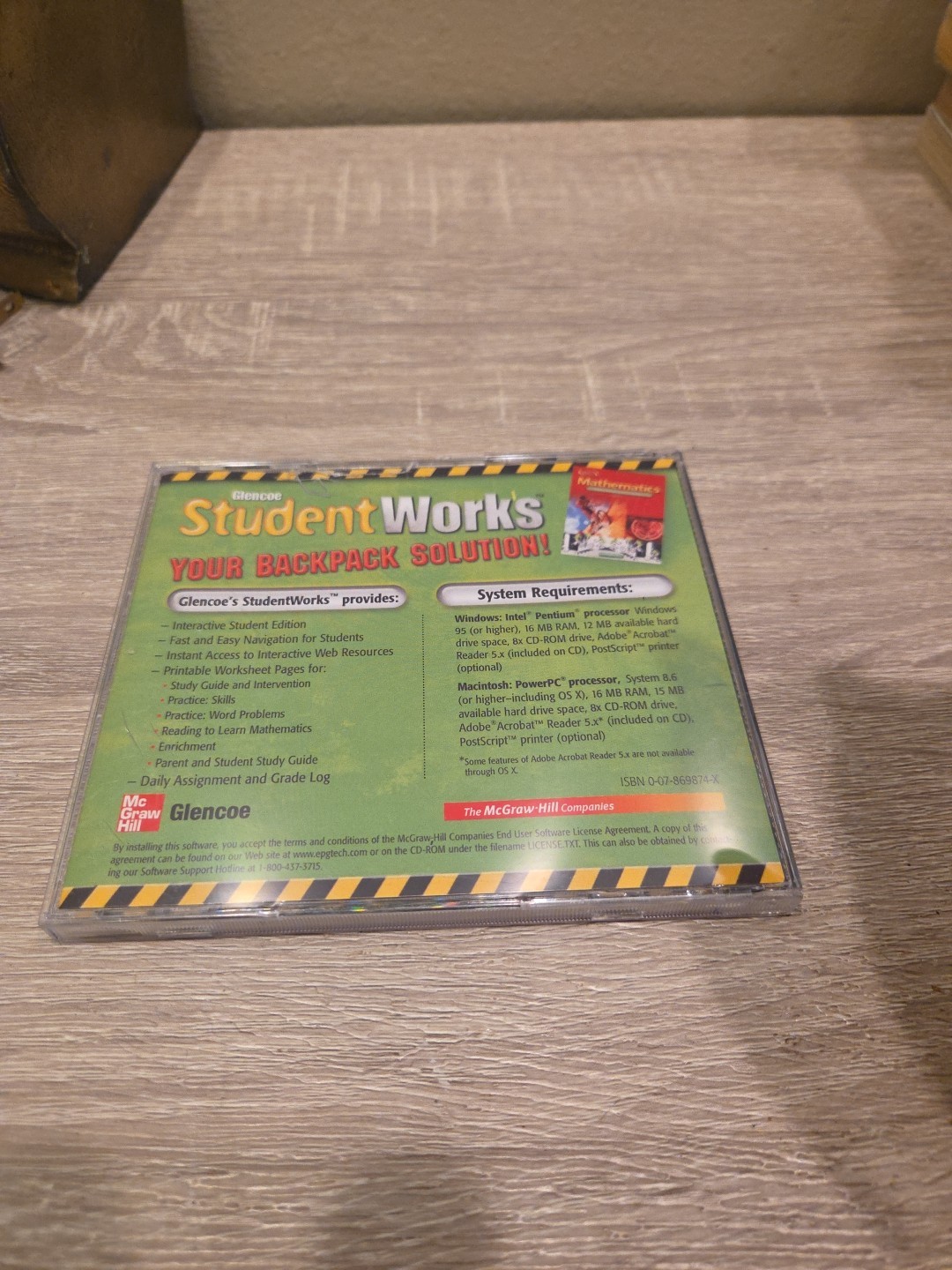 Glencoe Mathematics Student Works All-In-One Interactive Student Edition CD