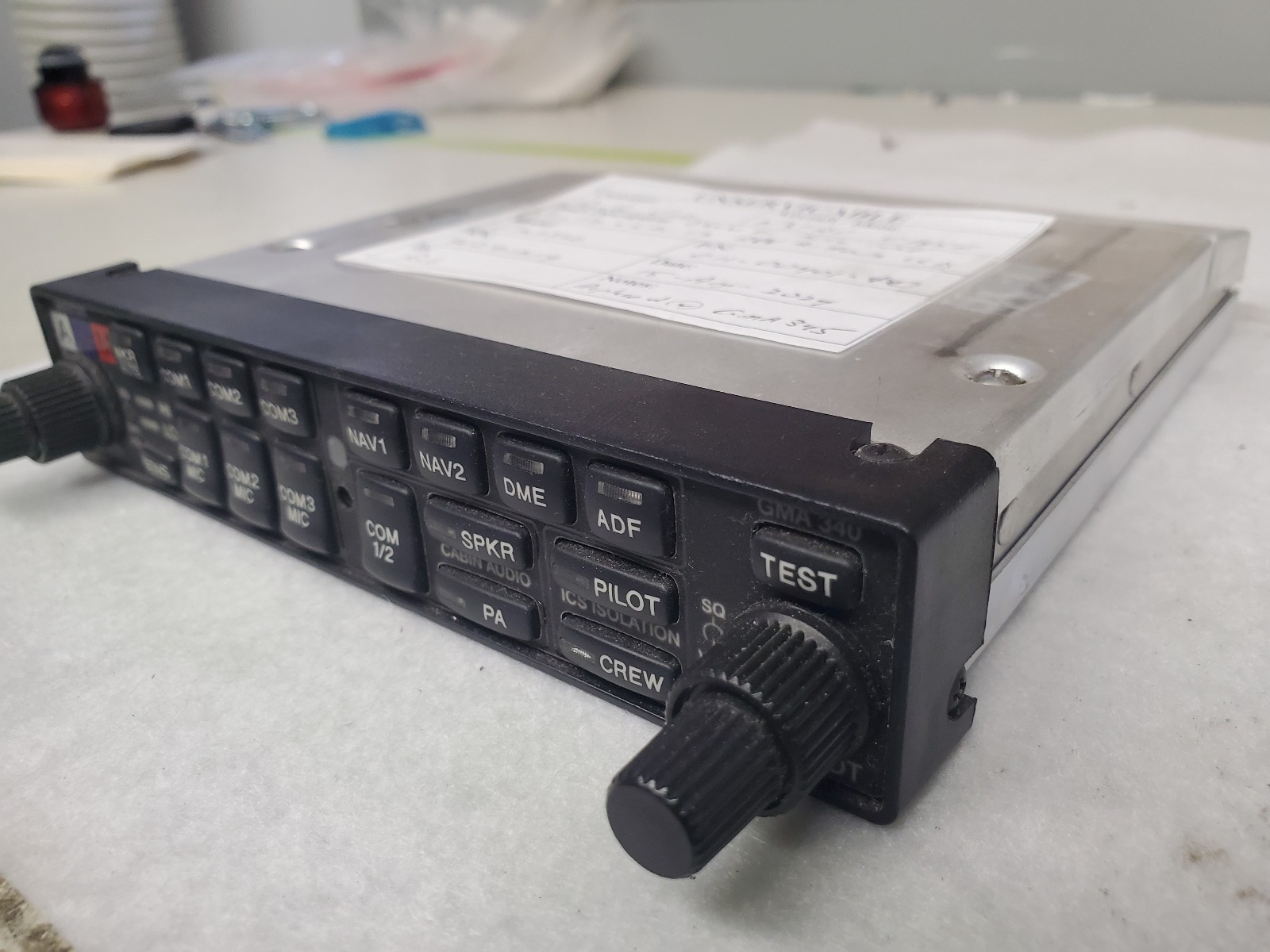 Garmin GMA 340 Audio Panel 011-00401-10