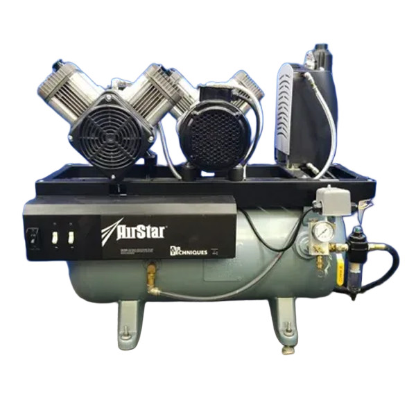 Air Techniques AirStar 50 AS50M Dual Oilless Compressor