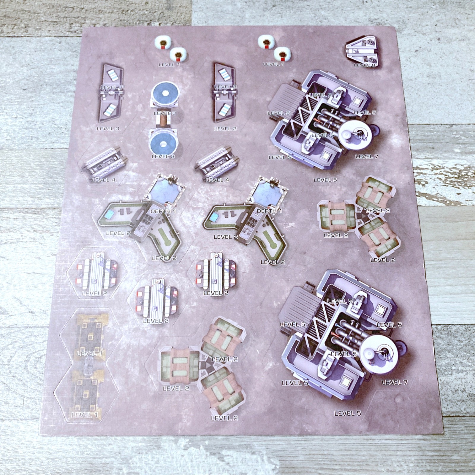 BattleTech City Map Pack Extra Counters Building Rubble Terrain Boards Catalyst