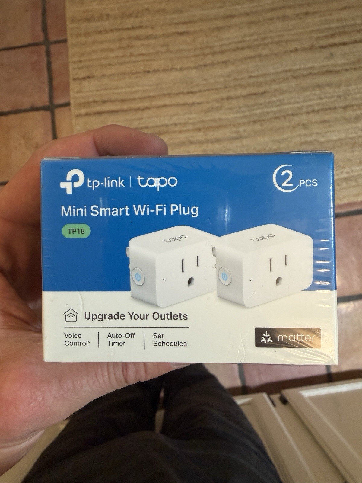 TP LINK Tapo Mini smart wi-fi plug TP15 2 pcs brand new