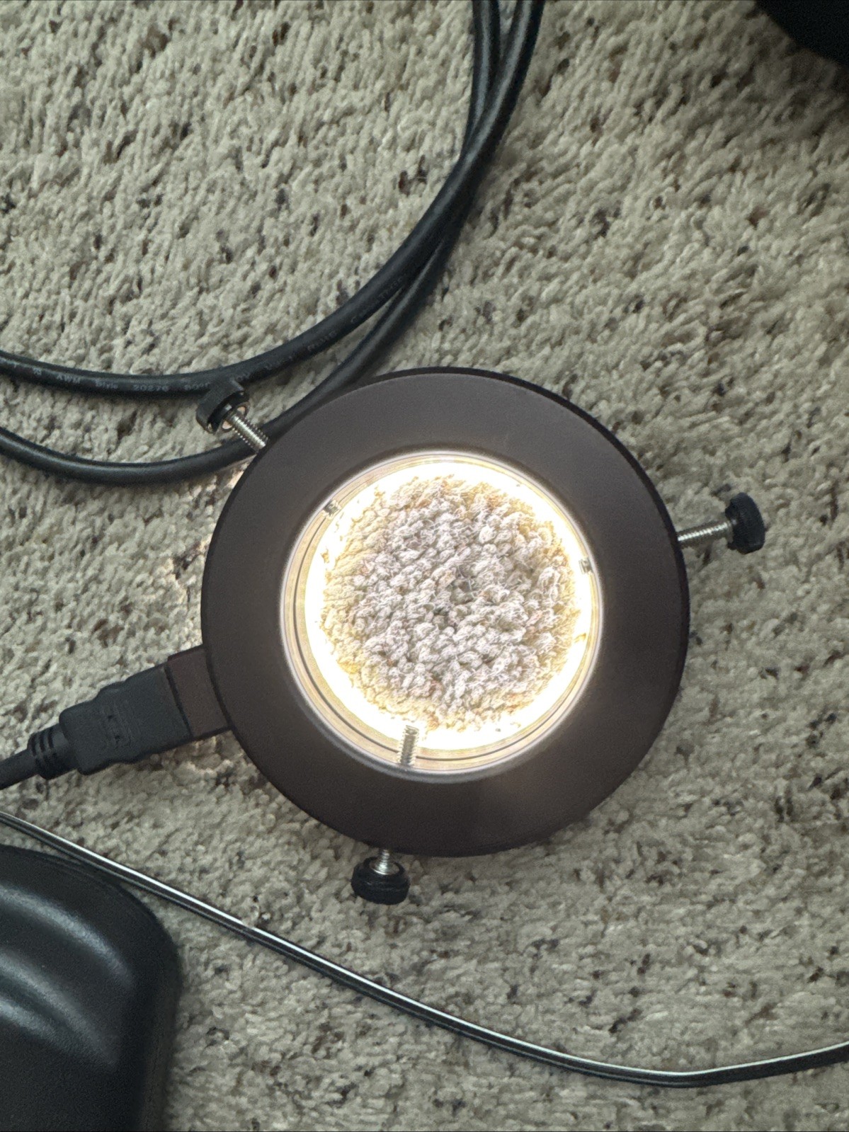 (Works) Luxo Microscopes By Unitron 18743 - Dimmable LED High Output Ring Light