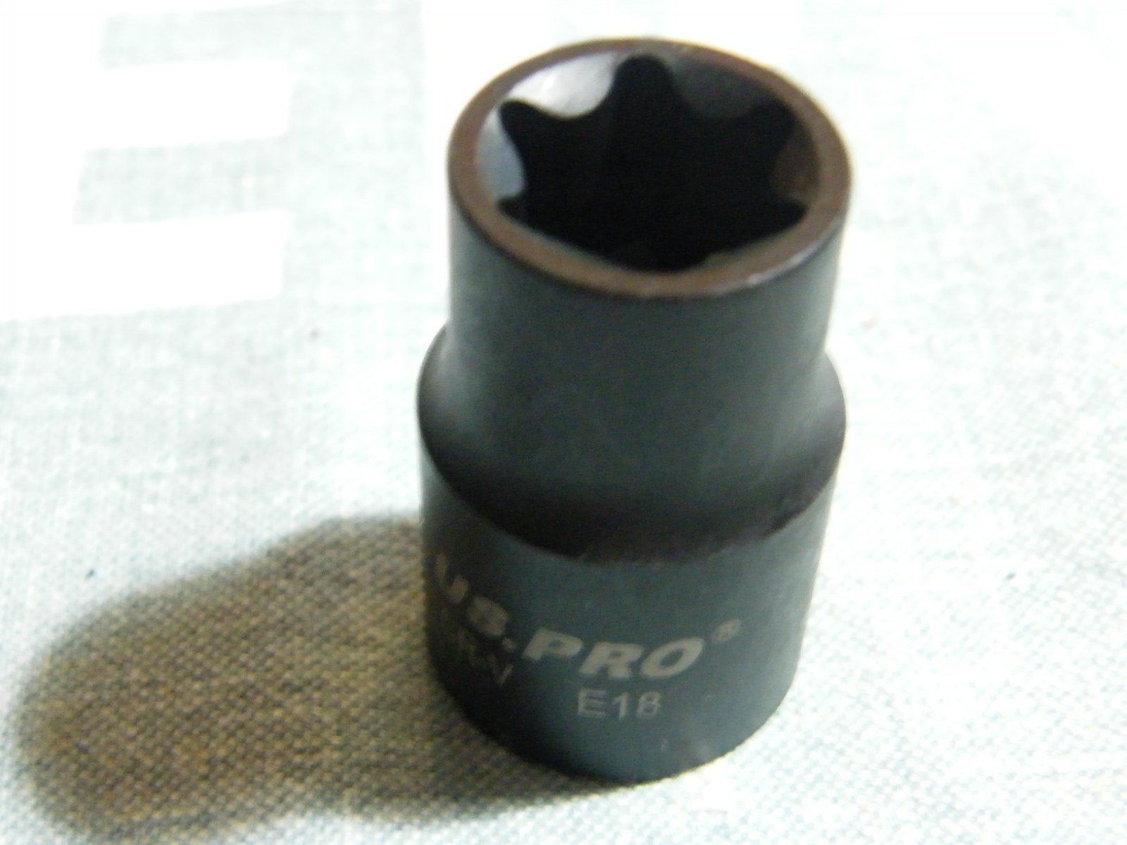 US PRO CR-V E18 1/2" drive Impact socket Internal Female E-TORX bit NEW unused